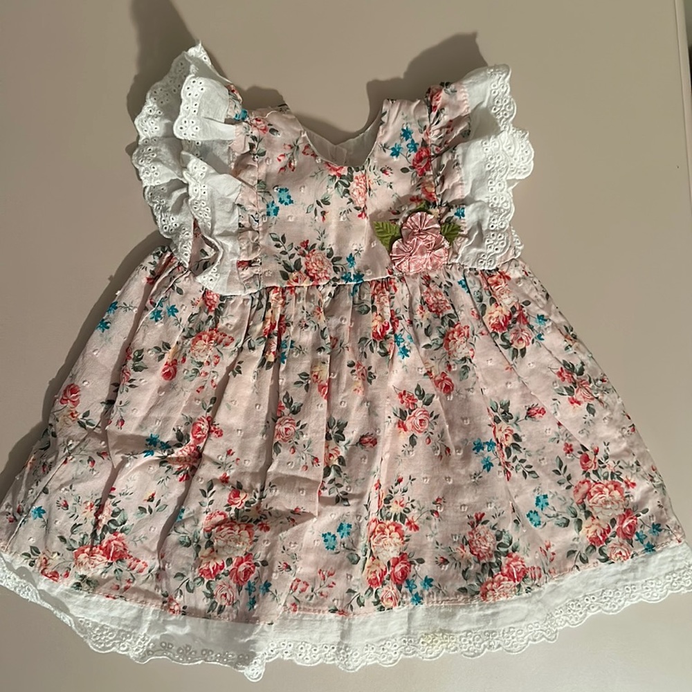 Infant floral dress